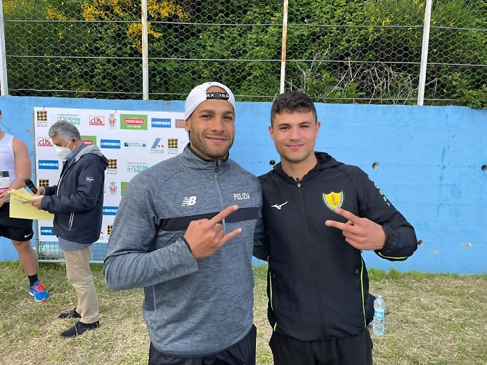 Marcell Jacobs e Matteo Melluzzo 1