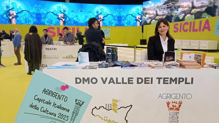 Stand Sicilia - Desk DMO Valle dei Templi (Bit Milano 2023)
