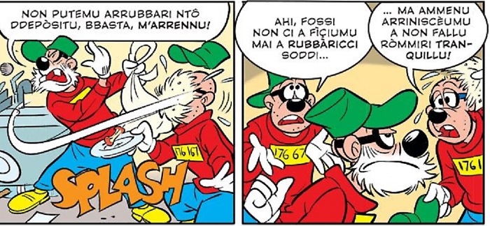 Topolino 15 gennaio 2025 in catanese