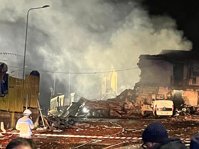 Esplosione a Catania