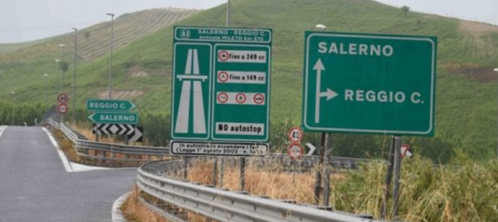 Viabilit&agrave;, Salerno-Reggio Calabria