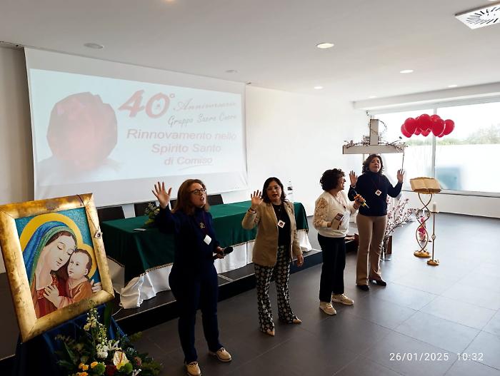 un momento della giornata di anniversario