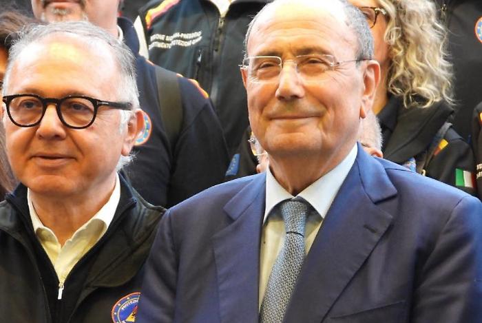 Salvo Cocina e Renato Schifani