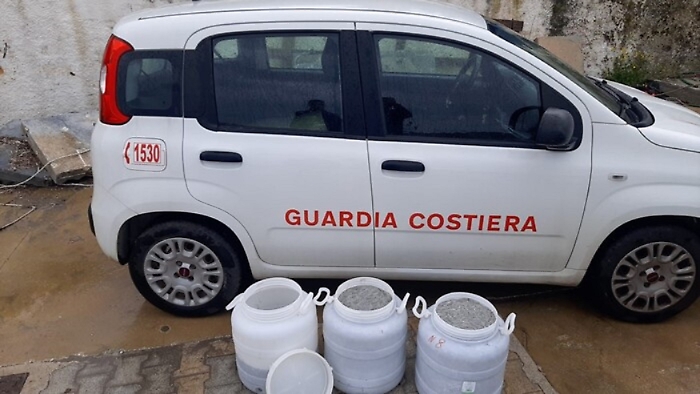 Novellame di sarda sequestrato nel Trapanese