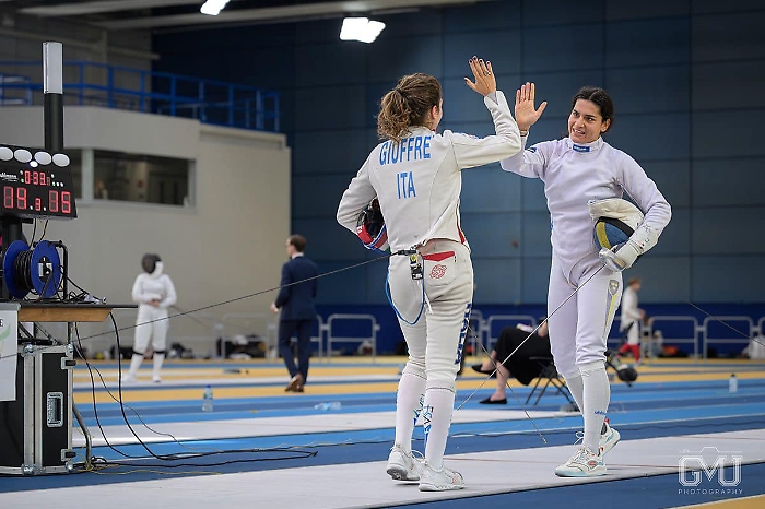 Benedetta Giuffr&egrave; (Cus Catania) in pedana