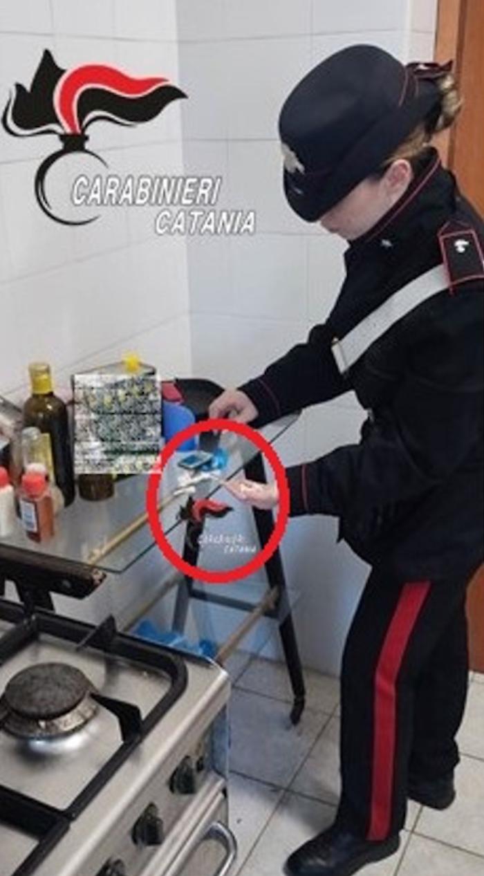 Droga Mascali carabinieri