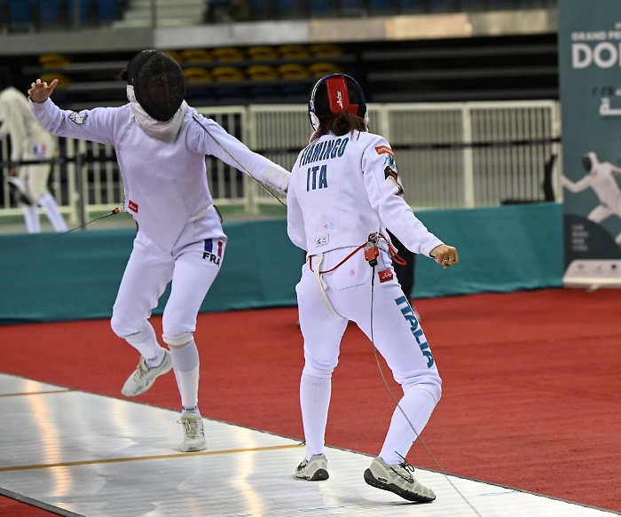 Rossella Fiamingo in azione