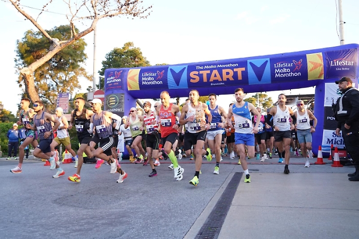 Start 40th Lifestar Malta Marathon