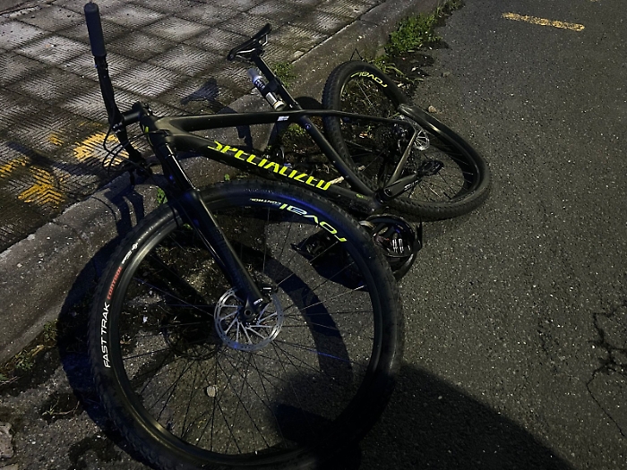 Ciclista investito a Giarre: ferito