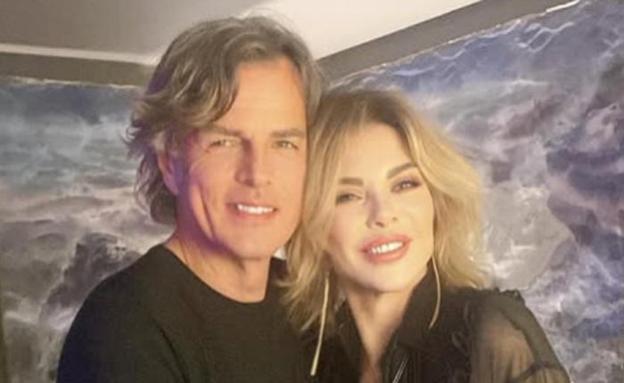 Fabio Adami e Alba Parietti