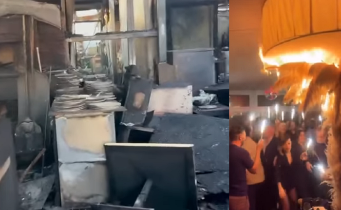 Incendio al Bon di Ragusa