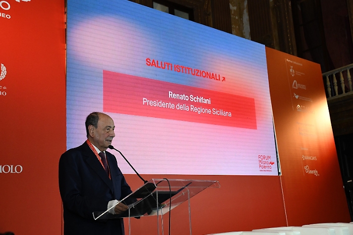 Renato Schifani, presidente della Regione Siciliana