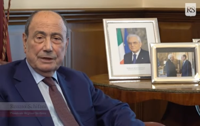 Renato Schifani, presidente Regione Sicilia