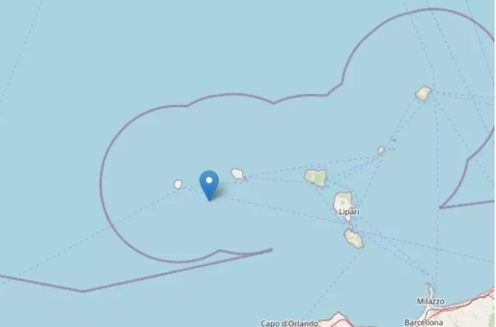 Sciame sismico con epicentro nel Mar Tirreno