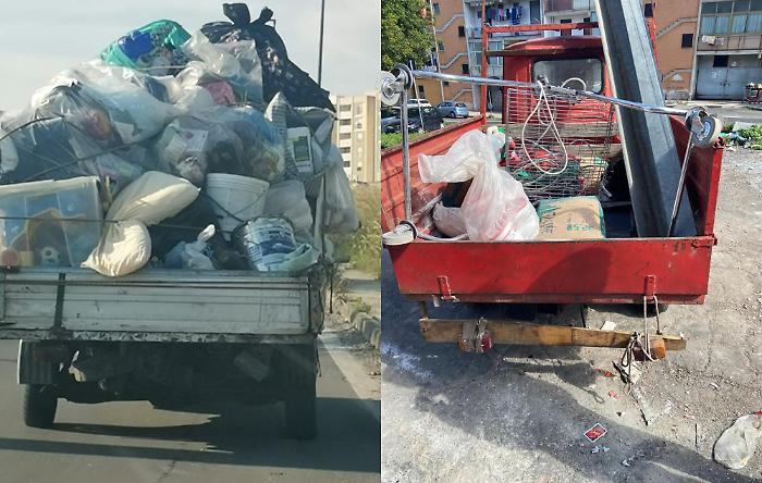 sequestro mezzi abbandono illecito rifiuti