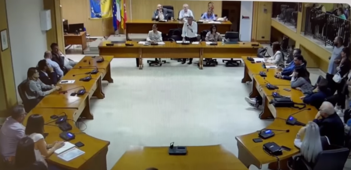 Seduta consiliare Villabate