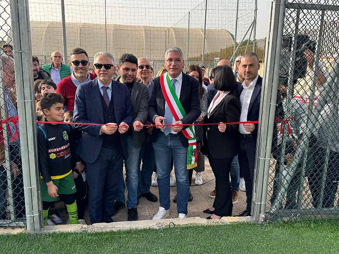 Campo di calcio inaugurazione