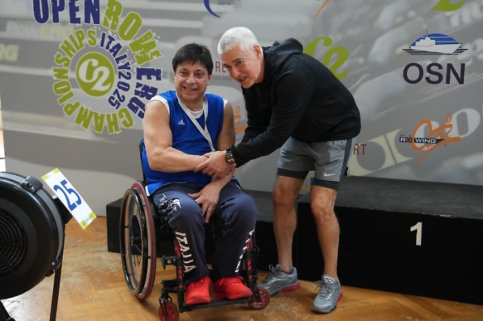 Carmelo Barcella premiato sul podio