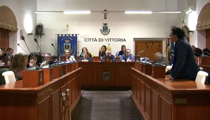 Consiglio comunale Vittoria ieri