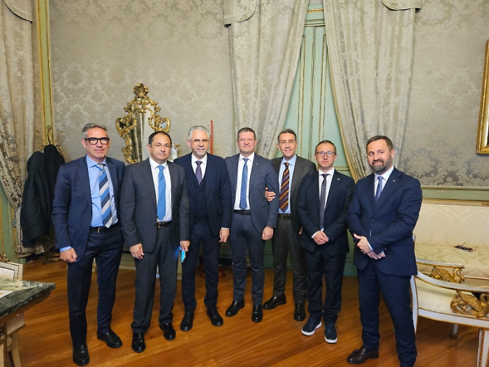 I vertici Cna a Palermo con i componenti della commissione Bilancio