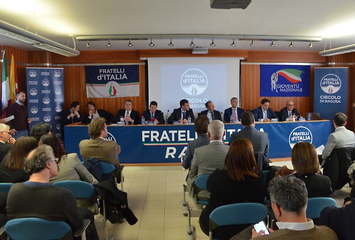 Il congresso comunale di Fratelli d'Italia a Ragusa