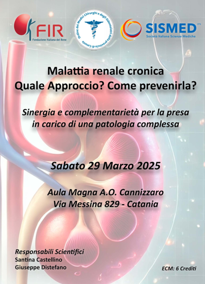 Locandina MALATTIA RENALE CRONICA