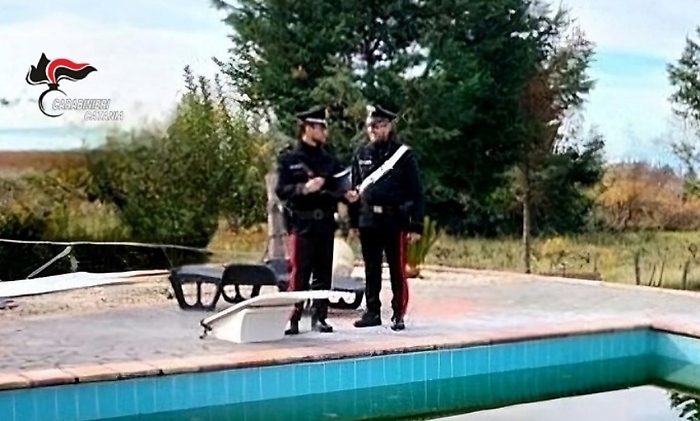 Carabinieri a Pedara