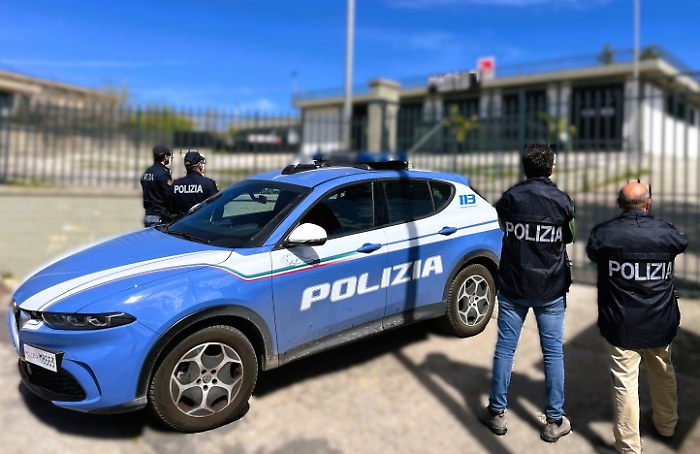 Polizia a Caltanissetta
