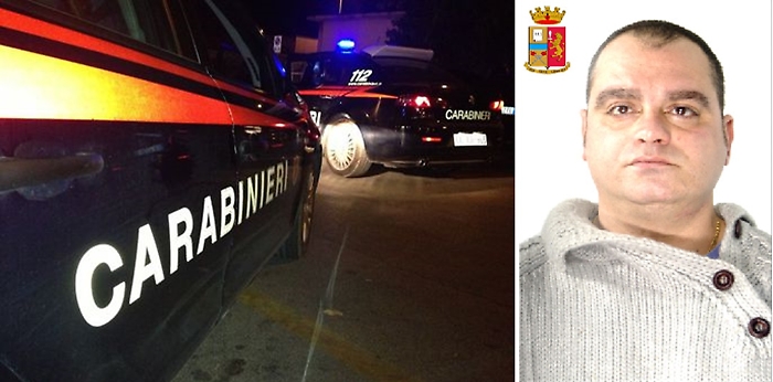 Auto carabinieri in notturna