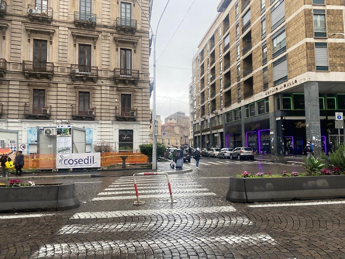Lavori al Corso Sicilia