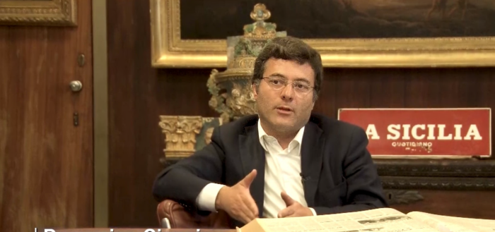 Domenico Ciancio Sanfilippo, condirettore del quotidiano La Sicilia