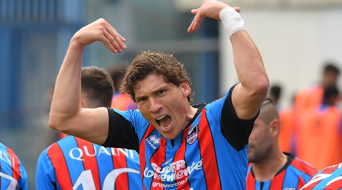 Francesco Di Tacchio centrocampista Catania calcio