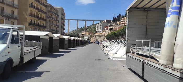 Foto EXPO in allestimento