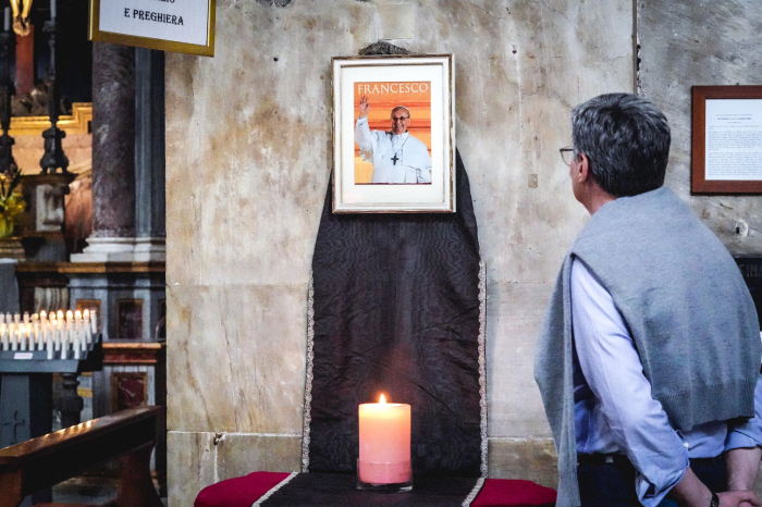 Lutto in Italia per Papa Francesco