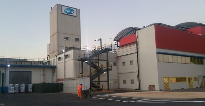 Pfizer stabilimento Catania