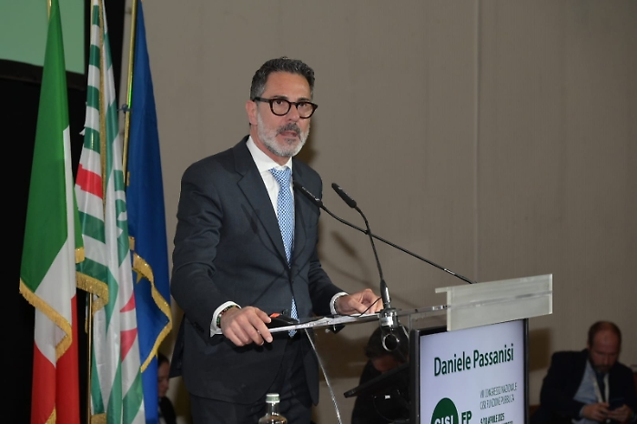 Segretario generale Cisl Fp Sicilia Daniele Passanisi
