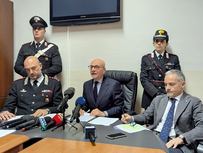 Conferenza stampa a Messina sull'omicidio di Sara Campanella