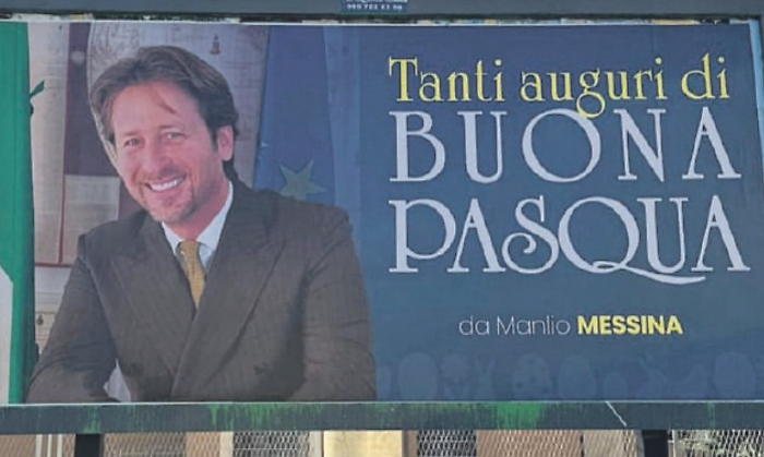 buona pasqua Manlio Messina