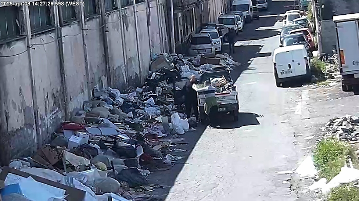 Rifiuti a Catania