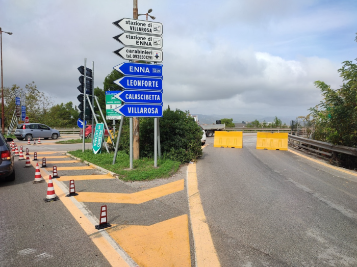 Svincolo Enna sulla A19