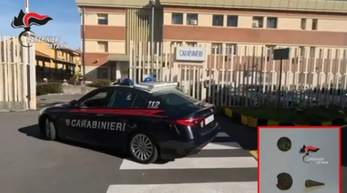 Furto beni culturali nel Catanese