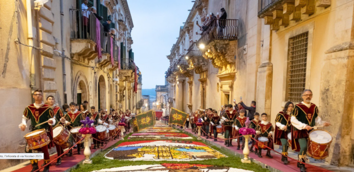 Infiorata, repertorio