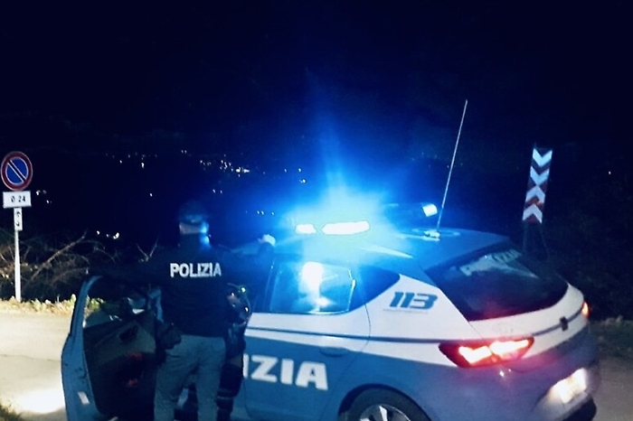 polizia notte
