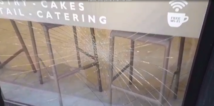 Spaccata al Gran caff&egrave; Torino di Palermo