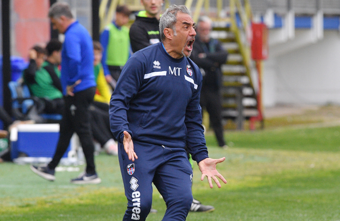 Il tecnico del Catania Toscano