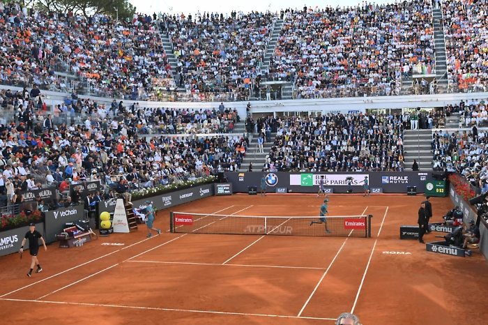 Tennis: finale maschile tra Sinner e Alcaraz agli Internazionali d'Italia