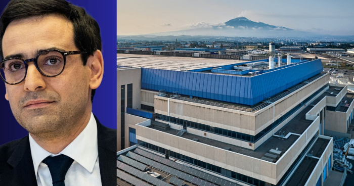 Il vicepresidente esecutivo della Commissione europea, Stephane Sejourn&egrave; alla 3Sun