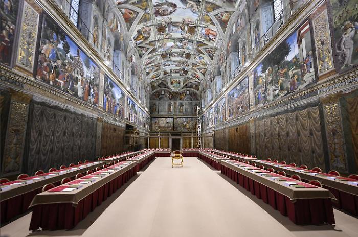 Cappella Sistina pronta conclave
