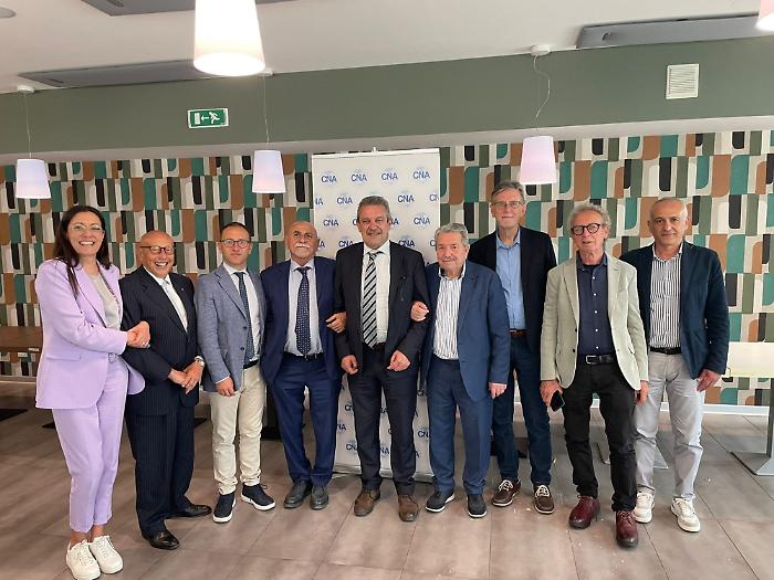 I protagonisti dell'assemblea elettiva Cna pensionati