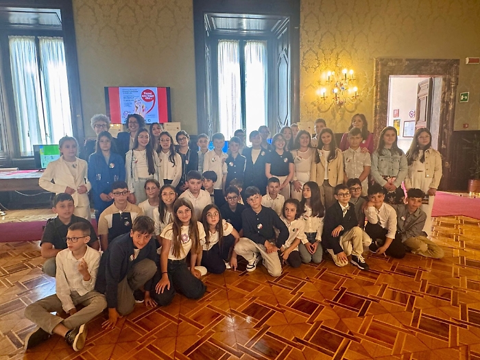 Le due classi a palazzo Madama